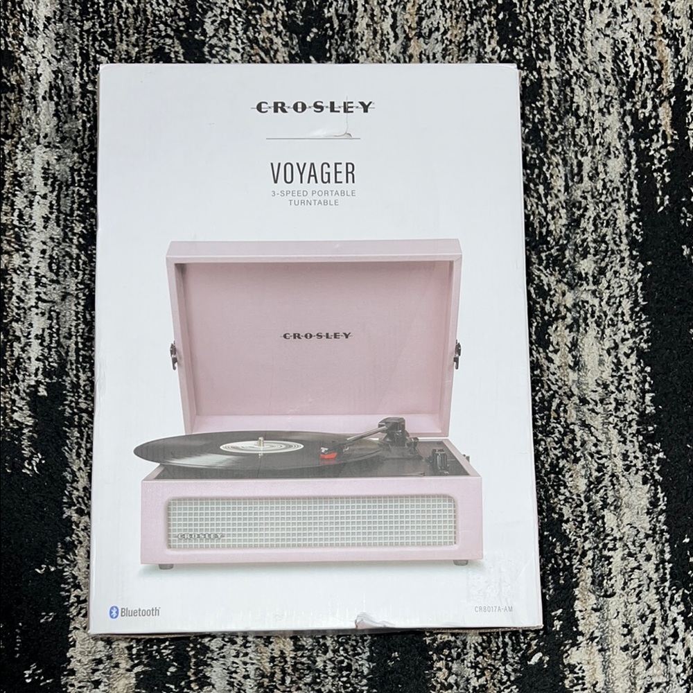 Crosley Voyager Blush Turntable